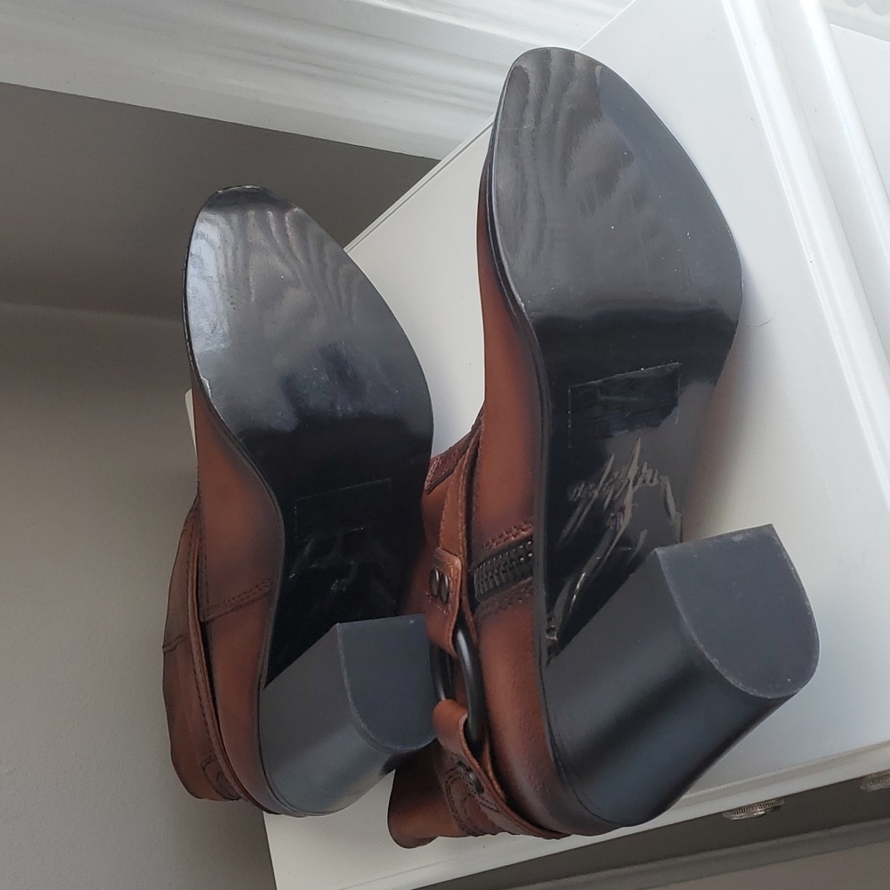 🔥❤️ Brand New DIESEL‎ size 9 Leather  Boots - Picture 6 of 10